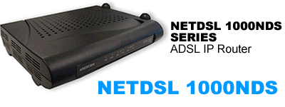 ARESCOM NetDSL 1000NDS ADSL modem